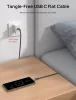 JSAUX USB-C (Type C) 60W Gyorstöltő Adat-Kábel (Type-A-Type-C) [Szürke, 1m]