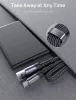 JSAUX USB-C (Type C) 60W Gyorstöltő Adat-Kábel (Type-A-Type-C) [Szürke, 1m]