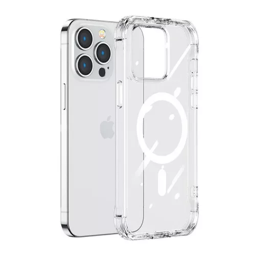 Joyroom Átlátszó Mágneses iPhone 14 Pro Tok (JR-14H6)