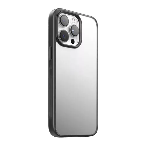 Joyroom iPhone 15 Pro matt (Fekete) Védőtok (JR-15Q2 Black)