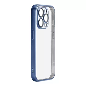 Joyroom iPhone 15 Pro Védőtok, matt (Kék) (JR-15Q2 Blue)