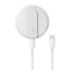 Joyroom Ultravékony 15W Mágneses Vezeték Nélküli Töltő (Fehér) (JR-A28 White)