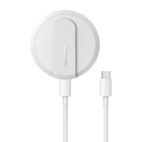  Joyroom Ultravékony 15W Mágneses Vezeték Nélküli Töltő (Fehér) (JR-A28 White)