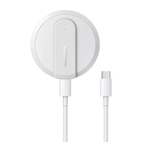 Joyroom Ultravékony 15W Mágneses Vezeték Nélküli Töltő (Fehér) (JR-A28 White)