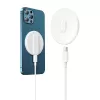 Joyroom Ultravékony 15W Mágneses Vezeték Nélküli Töltő (Fehér) (JR-A28 White)