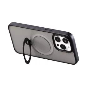   Joyroom Mágneses iPhone 15 Pro Védőtok Tartóval (JR-BP004 iP 15 Pro B)