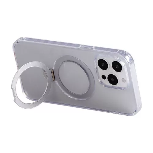 Joyroom iPhone 15 Mágneses Átlátszó Védőtok Tartóval (JR-BP004)
