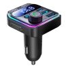 Joyroom FM Transmitter JR-CCB01, Dual-Mic, 48W (fekete)