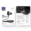 Joyroom autós töltő 5-in-1, U+U+U+U+U 31W (fekete)