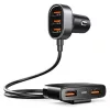 Joyroom autós töltő 5-in-1, U+U+U+U+U 31W (fekete)