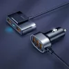 Joyroom autós töltő 5-in-1, U+U+U+U+U 31W (fekete)