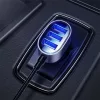 Joyroom autós töltő 5-in-1, U+U+U+U+U 31W (fekete)
