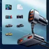 Joyroom autós töltő 5-in-1, U+U+U+U+U 31W (fekete)