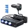 Joyroom autós töltő 9-in-1, (C+U+U+U+U+U+ 3 cigarette lighter socket) 154W (fekete)