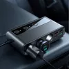 Joyroom autós töltő 9-in-1, (C+U+U+U+U+U+ 3 cigarette lighter socket) 154W (fekete)