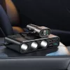 Joyroom autós töltő 9-in-1, (C+U+U+U+U+U+ 3 cigarette lighter socket) 154W (fekete)