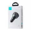 Joyroom Autós Töltő, 2x USB-C PD, 1x USB, 70W, (Fekete) (JR-CL26)