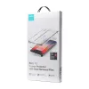Joyroom iPhone 14 Pro Easy Fit teljes kijelzős edzett üveg 9H – felhelyező keret átlátszó