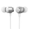 Joyroom fülhallgató vezetékes in-ear fülhallgató – Remote és mikrofon, Type-C USB (ezüst)