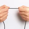 Joyroom fülhallgató vezetékes, in-ear fülhallgató – Remote és mikrofon, 3.5mm Jack (fekete)