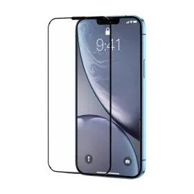   Joyroom iPhone 14 Pro Max Knight teljes kijelzős edzett üveg 9H, 2.5D – Frame, átlátszó