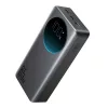 Joyroom powerbank – kijelzővel, C+C+U, PD 65W, 20000mAh – Type-C – Typle-C kábel (1,20m) (fekete)