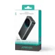 Joyroom powerbank – kijelzővel, C+C+U, PD 65W, 30000mAh – Type-C – Typle-C kábel (1,20m) (fekete)