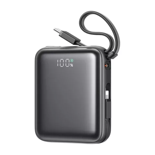Joyroom Kompakt 10000mAh 22.5W Powerbank Dual Kábellel (JR-PBF27)