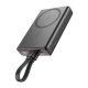 Joyroom mágneses powerbank állvánnyal JR-PBM01, 20W, 10000mAh (fekete)