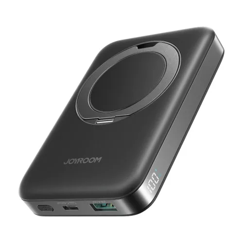 Joyroom Mágneses Vezeték Nélküli Powerbank 22,5W JR-PBM12 fekete