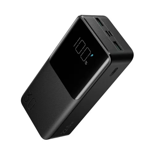 Joyroom 30000mAh 22.5W (Fekete) Powerbank /Gyorstöltés(JR-QP193)