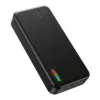 Joyroom powerbank Dazzling sorozat – kijelzővel C+U+U, PD 22.5W, 20000mAh – Micro-USB input (fekete)