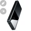 Joyroom powerbank – kijelzővel C+U+U, PD 15W, 10000mAh (fekete)