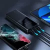 Joyroom powerbank – kijelzővel C+U+U, PD 15W, 10000mAh (fekete)