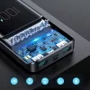 Joyroom powerbank – kijelzővel C+U+U, PD 15W, 10000mAh (fekete)