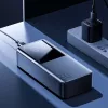 Joyroom powerbank – kijelzővel, U+U+C, QC3.0, PD3.0, AFC, 15W 30000mAh (fekete)