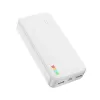 Joyroom powerbank Dazzling sorozat – kijelzővel C+U+U, PD 12W, 20000mAh – Micro-USB input (fehér)