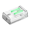 Joyroom fülhallgató IceLens sorozat Bluetooth True vezeték nélküli BT 5.3, TWS, AAC, SBC, HFP, A2DP, AVRCP, – LED Lights (fehér)