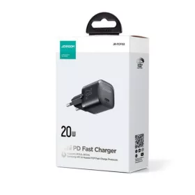 Joyroom utazó töltő Mini Type-C, PD 20W (fekete)
