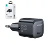 Joyroom utazó töltő Mini Type-C, PD 20W (fekete)