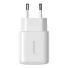 Joyroom 20W Dual USB-C Gyorstöltő Adapter (Fehér) (JR-TCF12)
