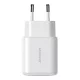 Joyroom 20W Dual USB-C Gyorstöltő Adapter (Fehér) (JR-TCF12)