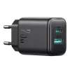 Joyroom 25W Dual Portos Gyorstöltő Adapter USB-A És /USB-C Csatlakozó (JR-TCF13)
