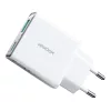 Joyroom szuper Vékony 20W (Fehér) Hálózati Töltő USB-A És /USB-C Csatlakozó (JR-TCF14)
