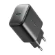 Joyroom 20W EU Gyorstöltő Hálózati Adapter (Fekete) (JR-TCF20)