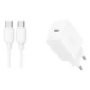 Joyroom 20W USB-C Hálózati Töltő - 1m Kábellel (JR-TCF20b)
