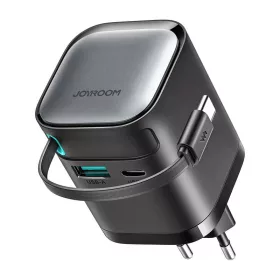Joyroom 65W GaN Töltő visszahúzható Kábellel (JR-TCL02)