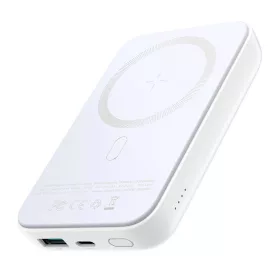   Joyroom 20W Vezeték Nélküli Mini Powerbank 10000mAh (Fehér) (JR-W020)