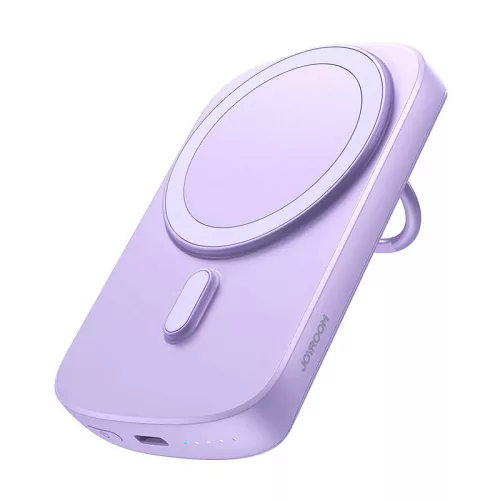 Joyroom 6000mAh 20W (Lila) gyűrűs Tartó power bank (JR-W030)