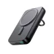 Joyroom powerbank mágneses vezeték nélküli charging, MagSafe 15W / Type-C, PD 20W, 10000mAh, – ring és állvány (fekete)